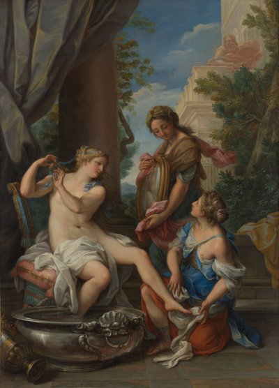 Bathsheba at Her Bath by Giuseppe Bartolomeo Chiari