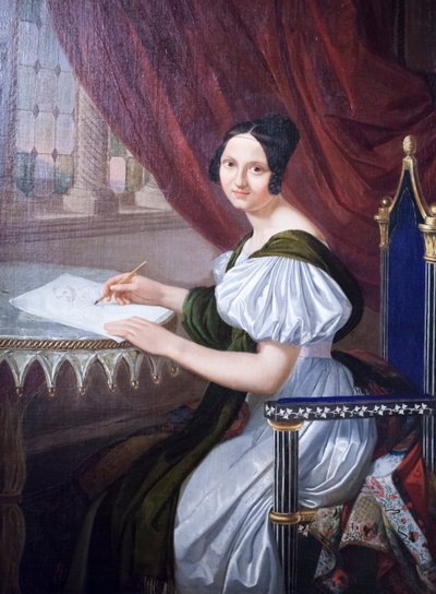 Napoleone Elisa Baciocchi by Giuseppe Bezzuoli