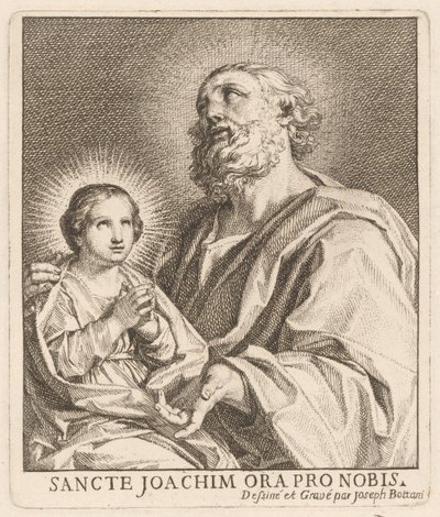 Saint Joachim and the Infant Virgin Mary by Giuseppe Bottani