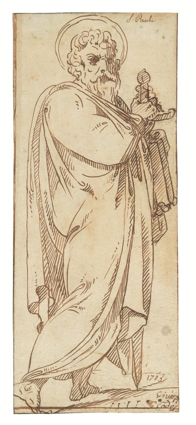 Twelve studies of the Apostles by Giuseppe Cades