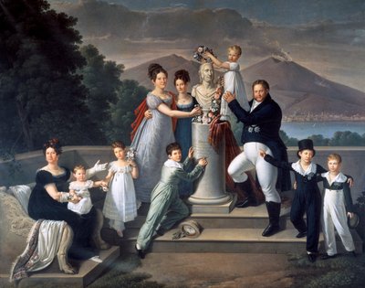 Francis I of Two Sicilies by Giuseppe Cammarano