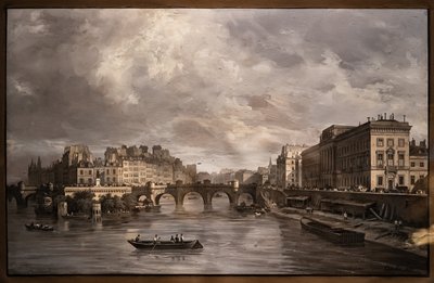 View of the Pont Neuf by Giuseppe Canella