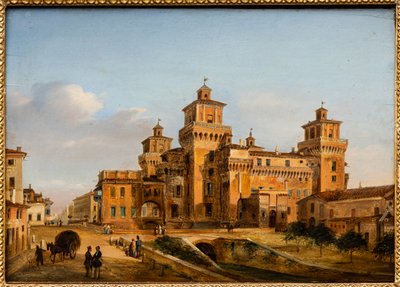 Ferrara Castle by Giuseppe Chittò Barucchi