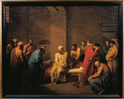 The Death of Socrates by Giuseppe Diotti
