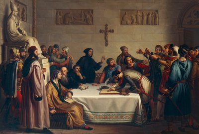 Oath of Pontida, April 7 by Giuseppe Diotti