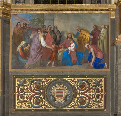 Presbytery, Giuseppe Diotti, Sinite parvulos 1833 by Giuseppe Diotti