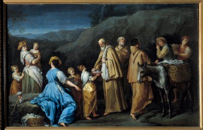 Religious Queteurs by Giuseppe Gambarini