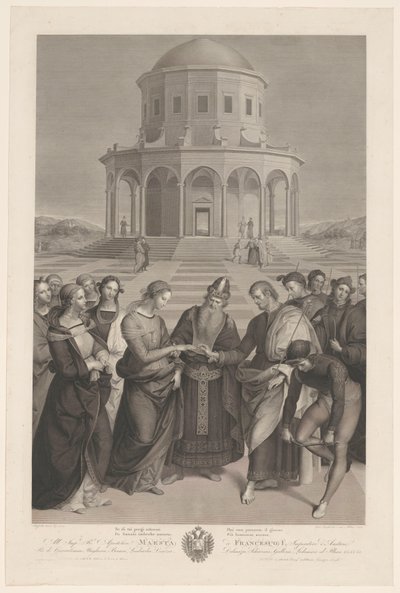 Marriage of Mary and Joseph by Giuseppe Longhi
