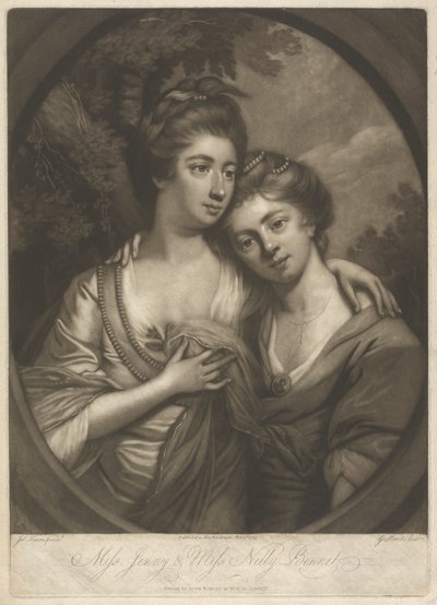 Miss Jenny & Miss Nelly Bennet by Giuseppe Marchi