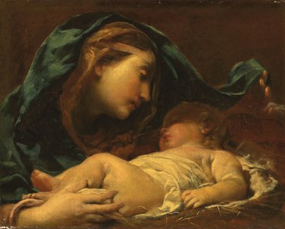 Madonna and Child by Giuseppe Maria Crespi