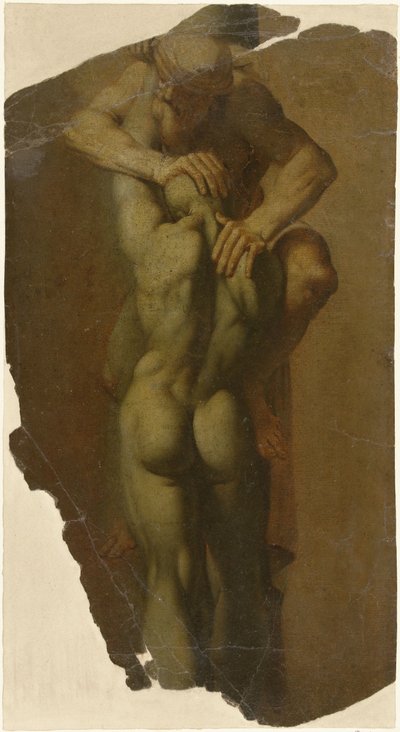 Two Caryatids by Giuseppe Maria Crespi