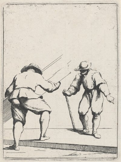 Two Builders by Giuseppe Maria Crespi