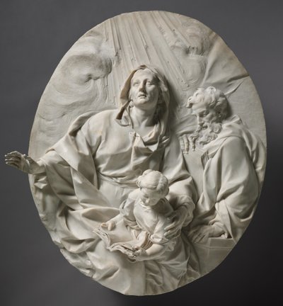 Education of the Virgin by Giuseppe Mazzuoli