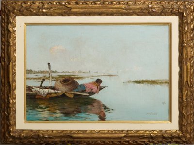 Calmness, Venetian Lagoon by Giuseppe Miti Zanetti