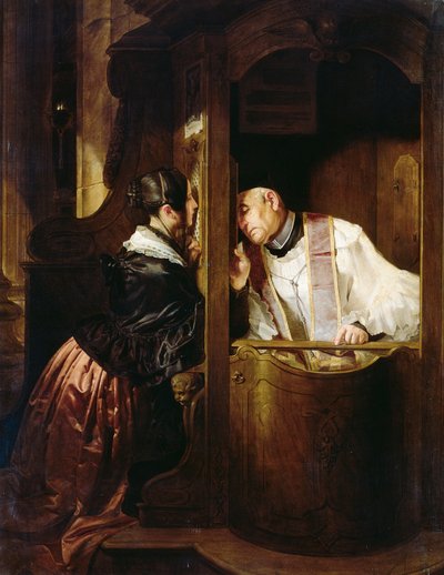 Confession by Giuseppe Molteni