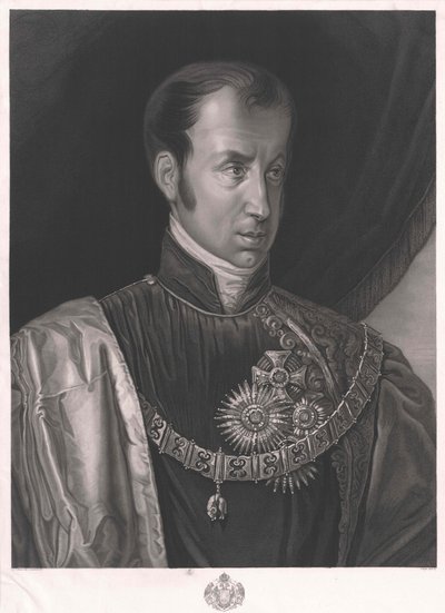 Emperor of Austria Ferdinand I by Giuseppe Molteni