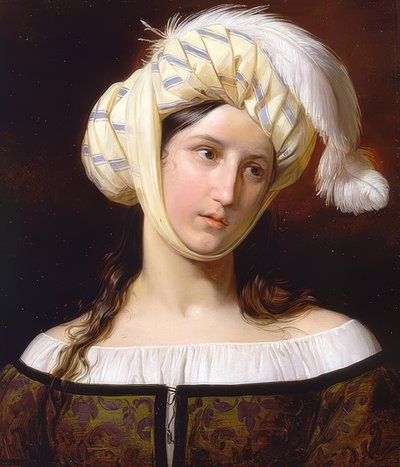 Rebecca. Circa 1835 by Giuseppe Molteni
