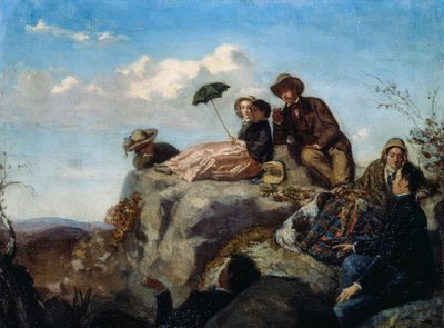 Picnic by Giuseppe Palizzi