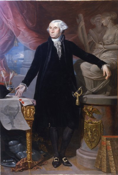Portrait of George Washington by Giuseppe Perovani