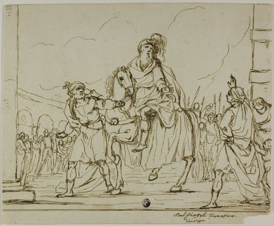Triumph of Mordecai by Giuseppe Piattoli
