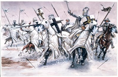 Battle of Lake Peipous by Giuseppe Rava