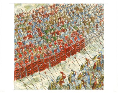 Battle of Marathon by Giuseppe Rava