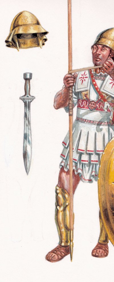 Theban army by Giuseppe Rava