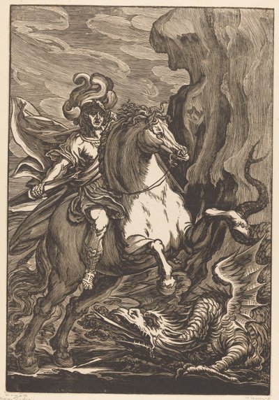 Saint George and the Dragon by Giuseppe Scolari