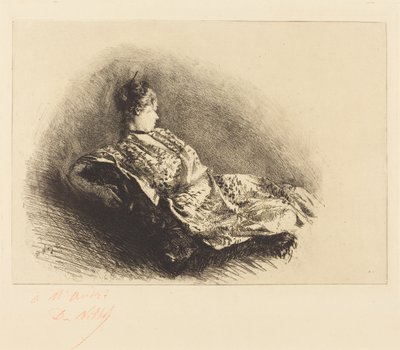 The Dancer Holoke-GO-Zen by Giuseppe de Nittis