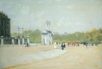 Buckingham Palace by Giuseppe or Joseph de Nittis