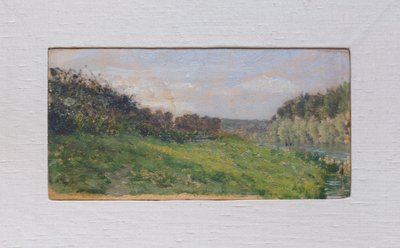 French Countryside by Giuseppe or Joseph de Nittis