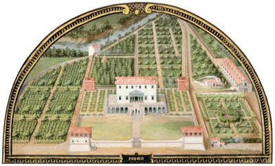 Villa Medicea di Poggio a Caiano by Giusto Utens