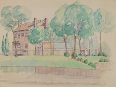 Cargle Estate, c. 1936 by Gladys Cook