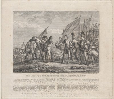 Saratoga October 17, 1777 by Godefroy