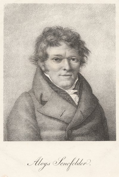 Aloys Senefelder by Godefroy Engelmann