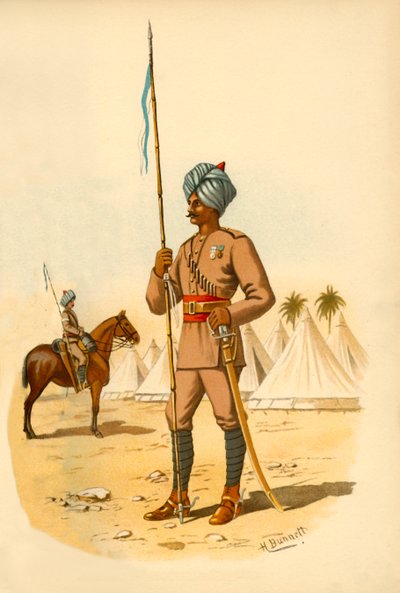 The 13th Bengal Lancers by Godfrey Douglas Giles