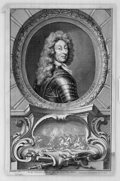 Frederick Duke of Schomberg by Godfrey Kneller