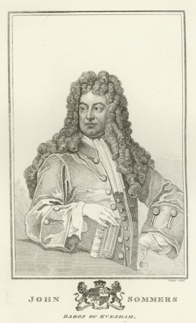 John Sommers, Baron of Evesham by Godfrey Kneller