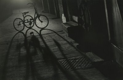 Silhouette of a Tricycle at Night by Godfrey Macdominic