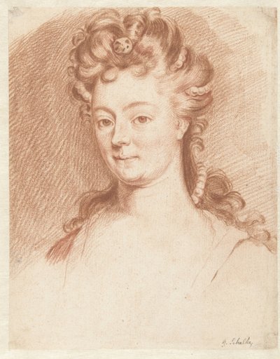 Bust of a Woman by Godfried Schalcken