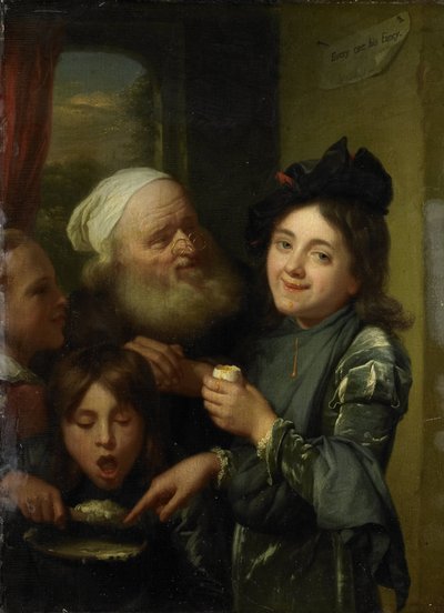 Every One His Fancy by Godfried Schalcken