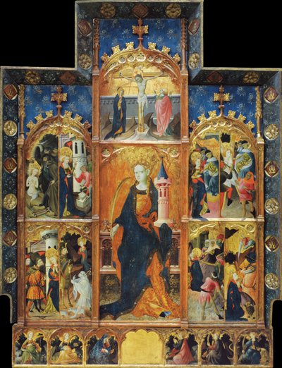 Altarpiece of Saint Barbara by Gonçal Peris Sarrià