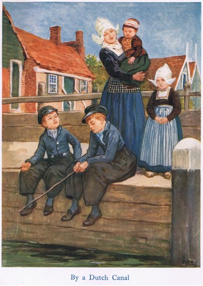 Holland: By a Dutch canal by Gordon Frederick Browne