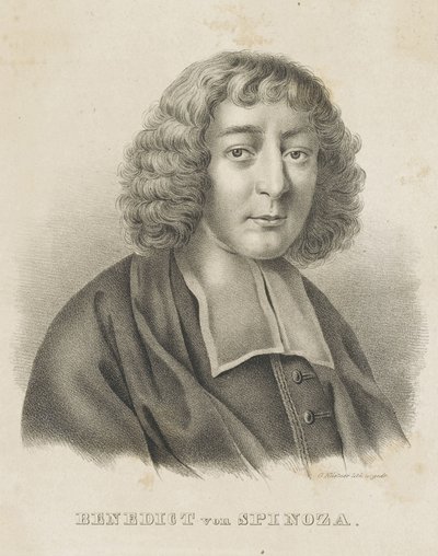 Portrait of Baruch Spinoza, c. 1830-1840 by Gottfried Küstner