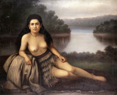 Hinemoa, 1899 by Gottfried Lindauer