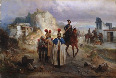 The Captive French Men in 1814 by Gottfried Willewalde
