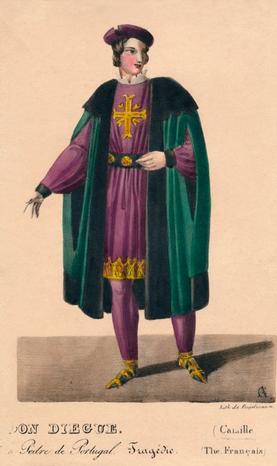 Don Diegue by Gottfried or Godefroy Engelmann