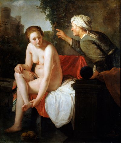 Bathing Bathsheba by Govaert Flinck