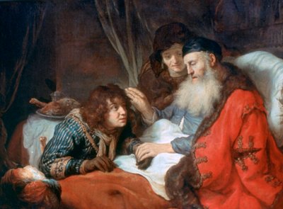 Isaac Blessing Jacob, 1638 by Govaert Flinck