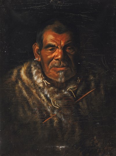 Captain John Ab-ba-ba-pomo by Grace Carpenter Hudson